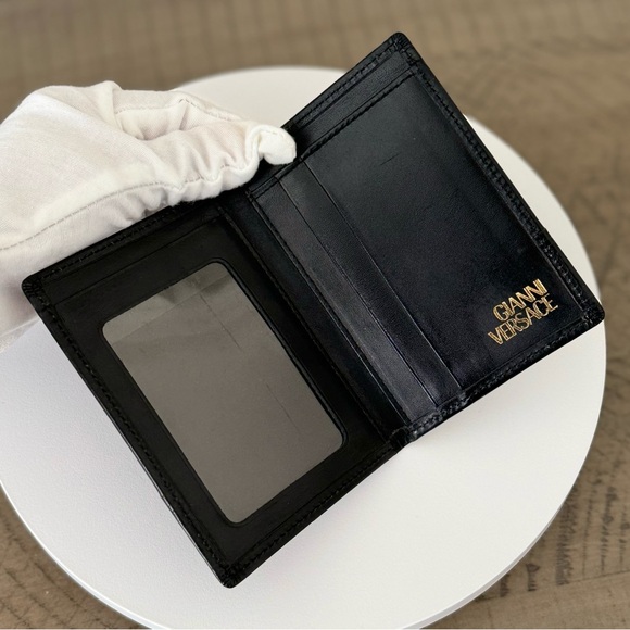 Versace Black Card Holder - Picture 10 of 12